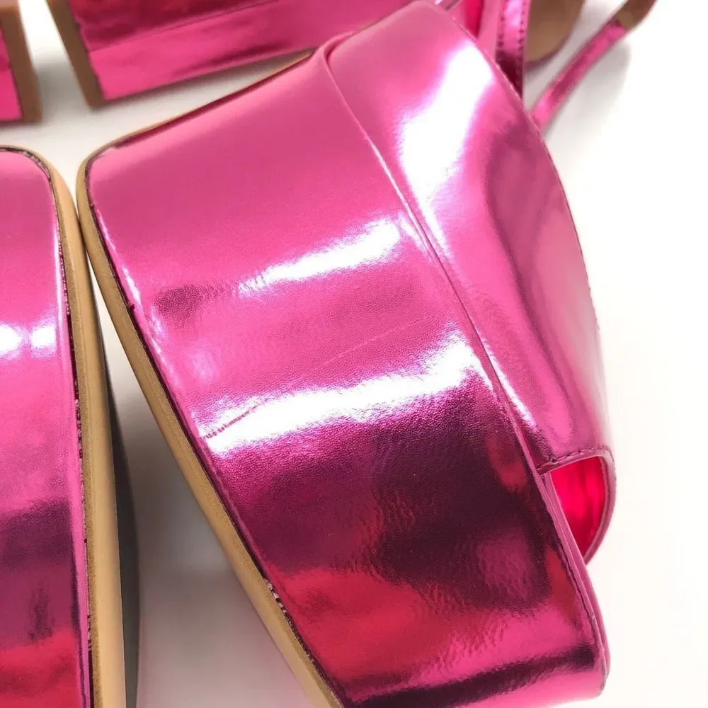 ‎Tony Bianco Jayze Heel in Lipstick Glimmer